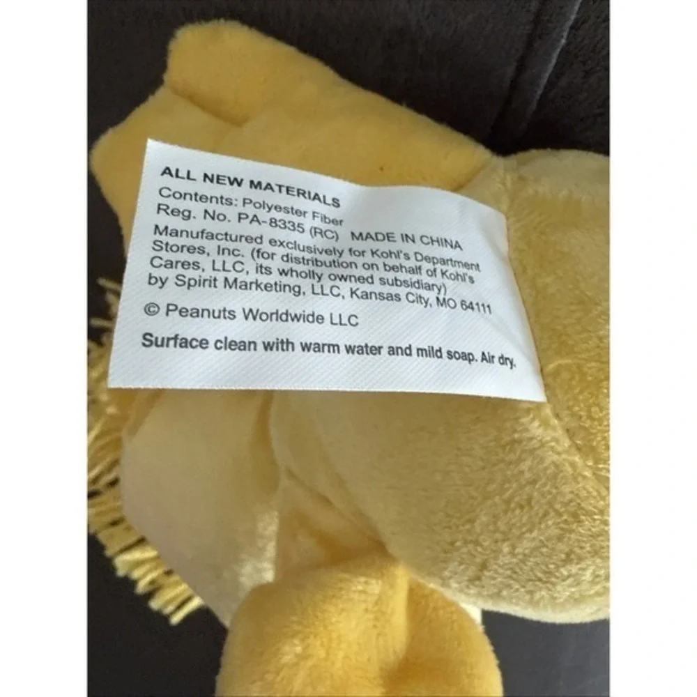 Woodstock Peanuts Kohls Cares 12